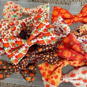 15 Fall Themed Hair Bows‎